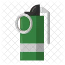 Smoke Grenade Flat Icon