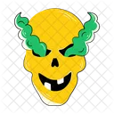 Smoke Skull  Icon