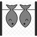 Smoked Fish Cooked Fish Preserved Fish Icon