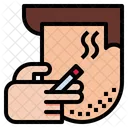 Smoking Cigarette Signaling Icon