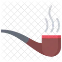 Smoking Pipe Smoke Icon