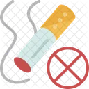 Smoking Prohibit Burn Icon