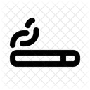 Cigarette Smoke Simple Icon