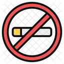 Smoking Forbidden Smoking Prohibited Quit Smoking Icon