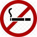 Smoking Is Not Allowed Smoking Cigarette Icon