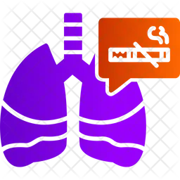 Smoking Lungs  Icon