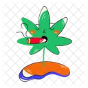 Smoking Marijuana  Symbol