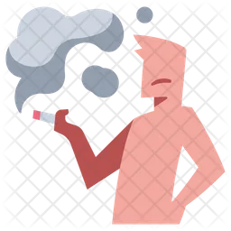 Smoking Pollution  Icon