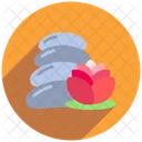 Smooth Rock Relaxation Nature Icon