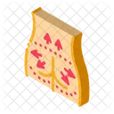 Smoothing Ass Back Icon