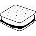 S'Mores Marshmallow  Icon