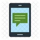 SMS、メッセージ、チャット アイコン