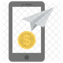 Mobile Banking Dart Icon