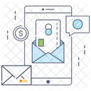 Sms Banking Banking Message Banking Chat Icon