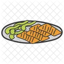 Snack Kebab Cibi Salati Icon