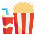 Snack Cinema Fastfood Icon