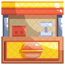 Snack Booth Bazaar Booth Icon