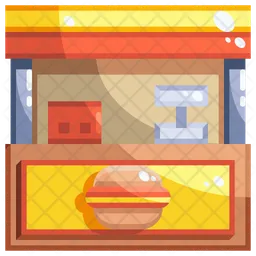 Snack Booth  Icon