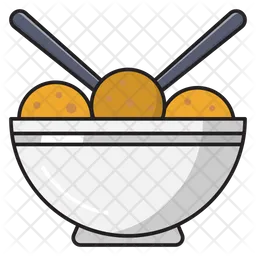 Snack Bowl  Icon