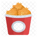 Snacks Chicken Bites Icon