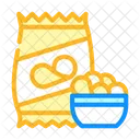 Snack Chips Pack Chips Snack Icon