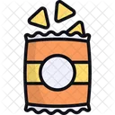 Snack Nachos Food Package Icon