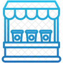 Kino Theke Imbiss Symbol