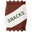 Snacks Chips Packet Fast Food Icon