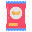 Snacks Chips Crackers Icon