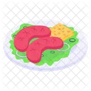 Food Meal Snacks Plate Icon