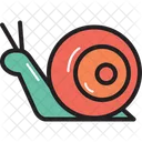Camping Snail Insect Icon