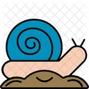 Snail Green Food Icon