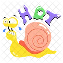 Snail Hot Word Hot Icon