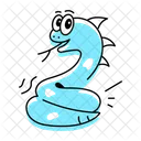 Poisonous Snakes Wild Snakes Snake Doodle Icon