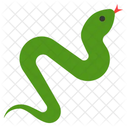 Retro Snake Game Colored Icon In Powerpoint Pptx Png And Editable Eps Format