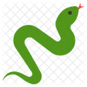 Snake Green Satan Icon