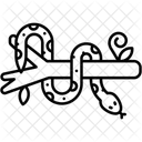 Snake Reptile Animal Icon