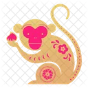 Monkey Zodiac Sign Chinese Zodics Icon