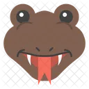 Snake Emoji Snake Head Emoticon Icon