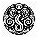 Snake Serpent Cherokee Icon