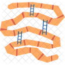 Snake Ladder Board Game Sports Day アイコン