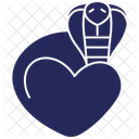 Snake Love Animal Icon