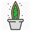 Snake Plant Cactus Icon