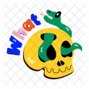 Snake Skull What Cranium Icon