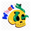 Snake Skull  Icon