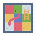 Snakes And Ladders Game Board Icon