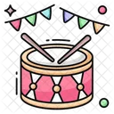 Snare Drum Drum Beating Music Instrument Icon