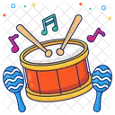 Snare Drum Drum Beating Music Instrument Icon