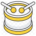 Snare Drum Drum Beating Music Instrument Icon