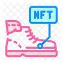 Sneakers Nft Blockchain Based Icon